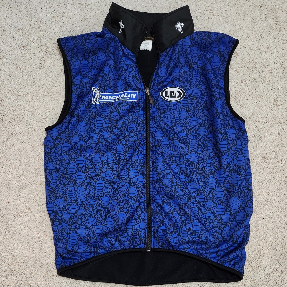 Louis Garneau Cycling Vest Michelin Logo Full Zip - Size XL